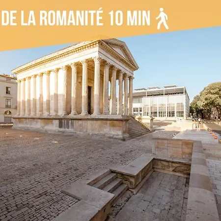 Apartment Vintage & Son Billard, 300m De La Gare ! Nimes